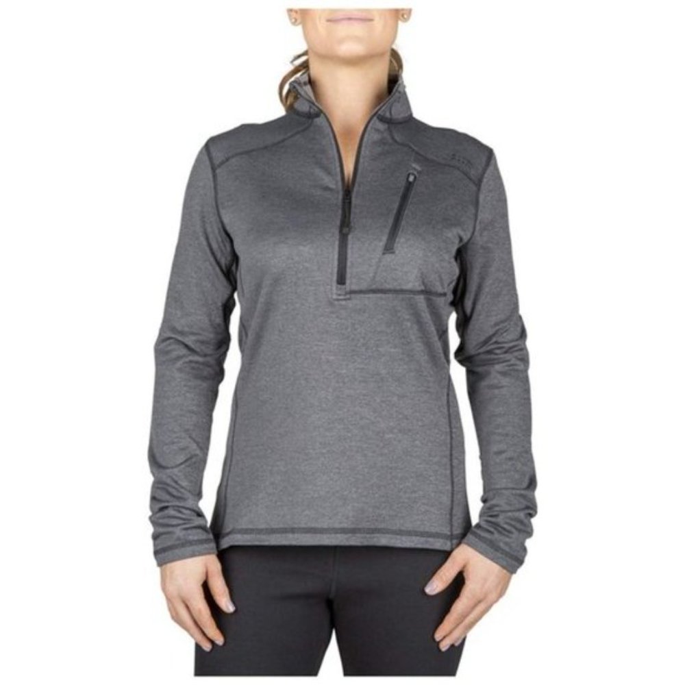 5.11 Tactical Glacier Half Zip Pullover Size Medium Gray